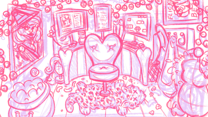 Mother's Chamber Sketch