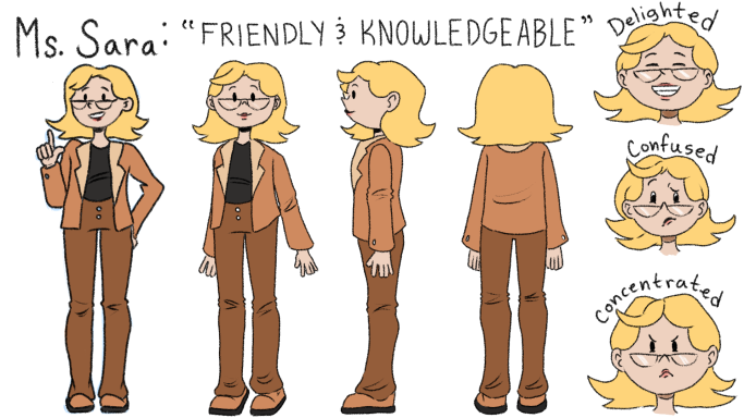 Ms. Sara Turn Around