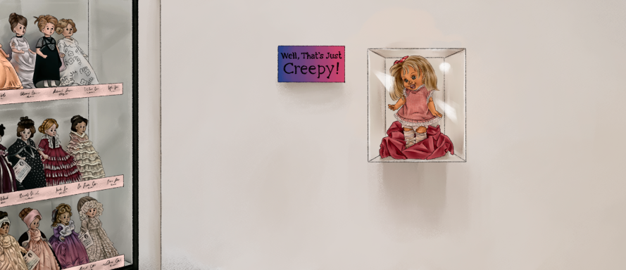 Doll Museum Dsiplay Cases