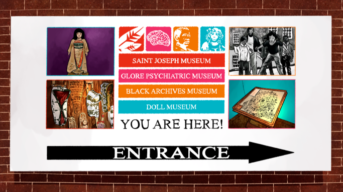 Saint Joseph Museums Welcome Sign