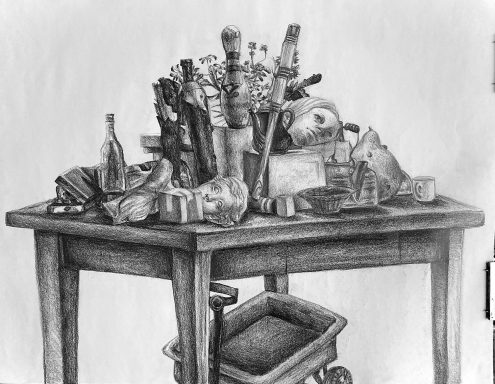 Cluttered Still Life